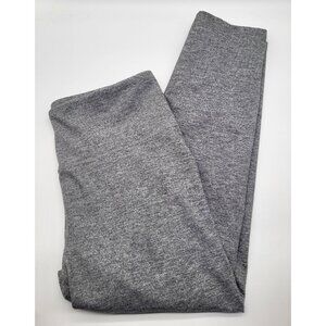 Old Navy Active Go Dry Leggings Heathered Gray Cropped XL Tall Yoga Athleisure